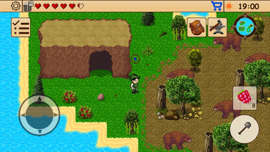 Survival RPG 1: Island Escape (Сурвивал РПГ 1)  [МОД Меню] Screenshot 5