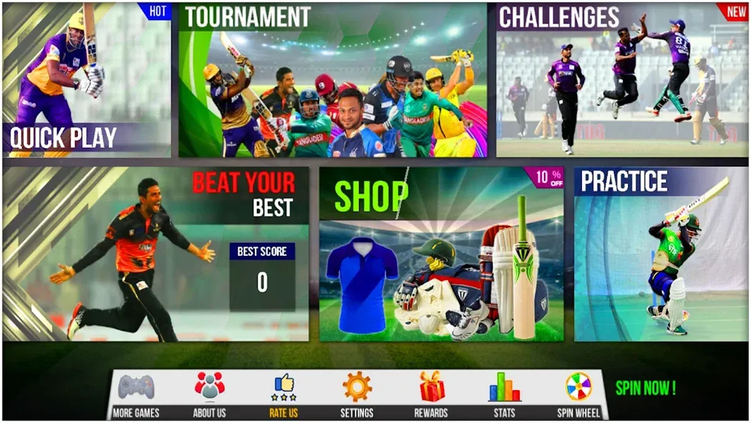 Bangladesh Cricket T20 Game (Бангладеш Крикет Лиг)  [МОД Много монет] Screenshot 4