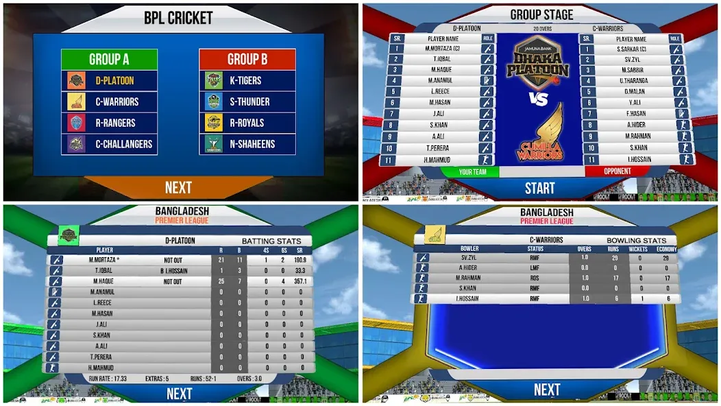 Bangladesh Cricket T20 Game (Бангладеш Крикет Лиг)  [МОД Много монет] Screenshot 5