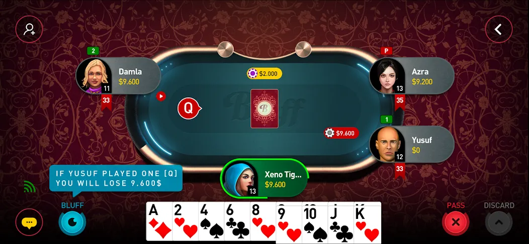 Bluff Game (Блафф Гейм)  [МОД Unlimited Money] Screenshot 3