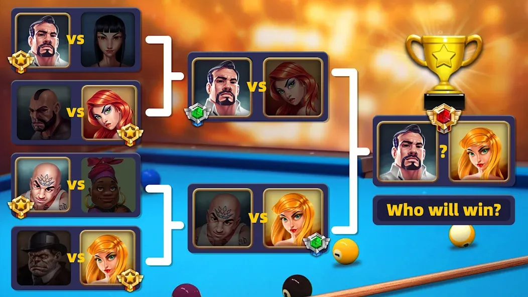 8 Pool Clash (Пул Клаш)  [МОД Unlimited Money] Screenshot 4