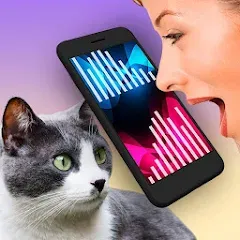 Скачать взломанную Cat Translator Pet Talk Meow  [МОД Menu] - последняя версия apk на Андроид