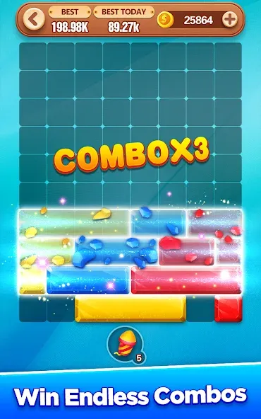 Block Crush - Puzzle Game  [МОД Menu] Screenshot 5