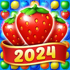 Скачать взлом Fruit Diary - Match 3 Games  [МОД Бесконечные монеты] - последняя версия apk на Андроид