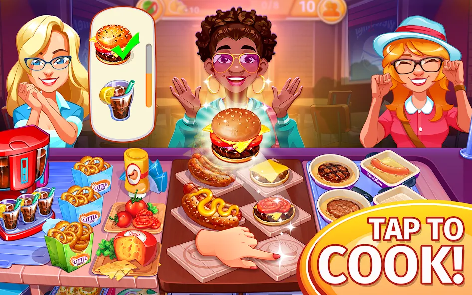 Cooking Craze: Restaurant Game  [МОД Mega Pack] Screenshot 1