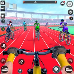 Скачать взлом BMX Cycle Race 3d Cycle Games (гонка на велосипедах 3D игры на велосипеде)  [МОД Бесконечные монеты] - полная версия apk на Андроид