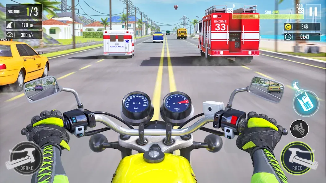 3d Bike Racing Bike Race Games  [МОД Меню] Screenshot 2