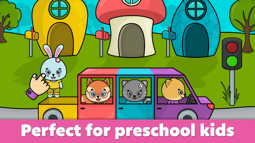 Baby & toddler preschool games  [МОД Все открыто] Screenshot 1