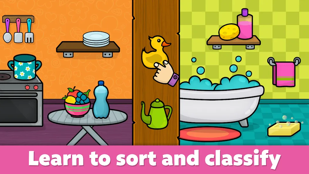 Baby Games: Shapes and Colors  [МОД Unlocked] Screenshot 2