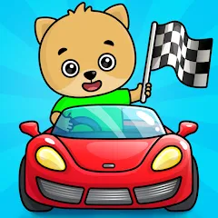 Взлом Bimi Boo Car Games for Kids  [МОД Unlocked] - стабильная версия apk на Андроид