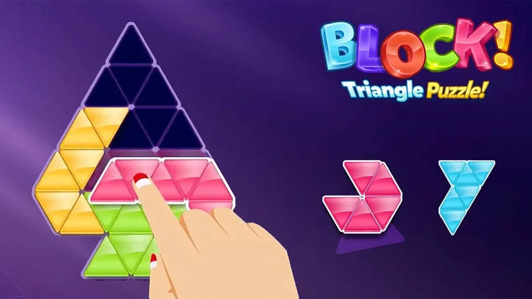 Block! Triangle Puzzle:Tangram  [МОД Все открыто] Screenshot 2