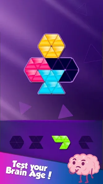 Block! Triangle Puzzle:Tangram  [МОД Все открыто] Screenshot 5