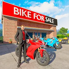 Скачать взломанную Motorcycle Dealer Bike Games  [МОД Бесконечные деньги] - полная версия apk на Андроид