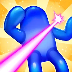 Взлом Blob Shooter 3D — Assassin Hit  [МОД Все открыто] - полная версия apk на Андроид