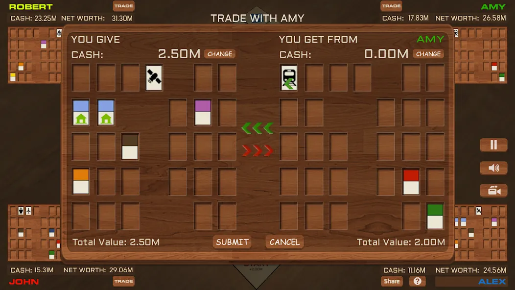 Businessman ONLINE board game (Бизнесмен онлайн настольная игра)  [МОД Menu] Screenshot 5