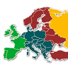 Скачать взломанную Europe Map Quiz - European Cou  [МОД Меню] - полная версия apk на Андроид