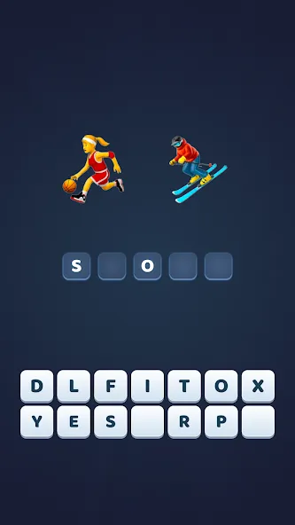 Emoji Quiz - Word game (Имоджи Квиз)  [МОД Menu] Screenshot 4