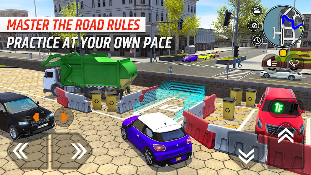 Car Driving School Simulator (Автошкола симулятор вождения)  [МОД Unlocked] Screenshot 3