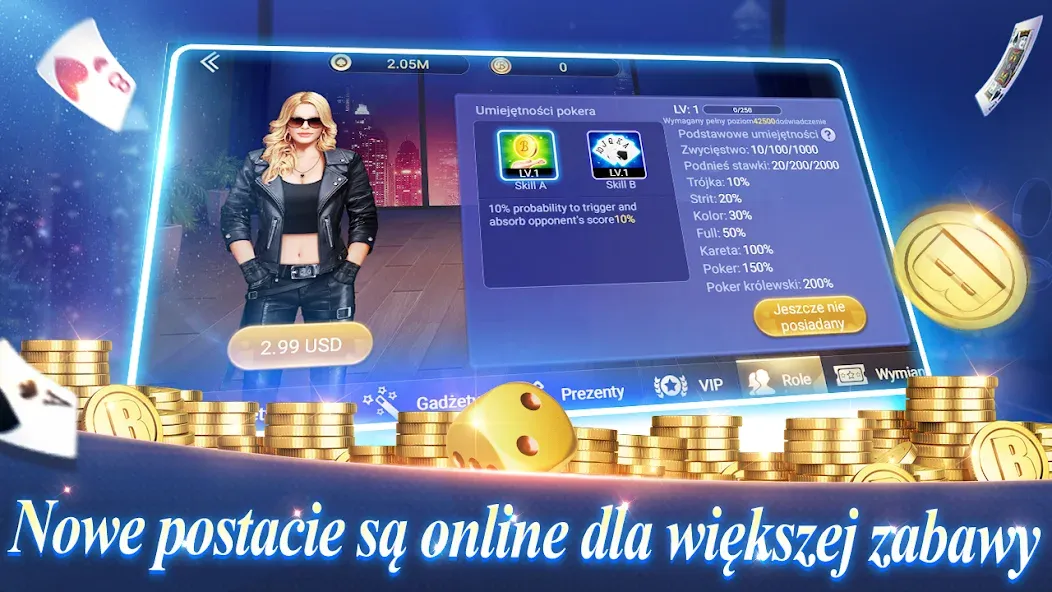 Texas Poker Polski  (Boyaa) (Техасский Покер Польский)  [МОД Меню] Screenshot 1