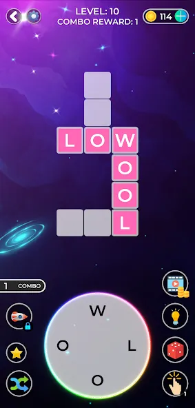 Word Game. Crossword Search Pu  [МОД Бесконечные монеты] Screenshot 1