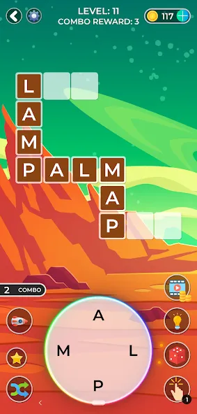 Word Game. Crossword Search Pu  [МОД Бесконечные монеты] Screenshot 2