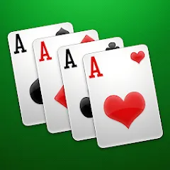 Взломанная Solitaire: Classic Card Games (Солитер)  [МОД Много монет] - полная версия apk на Андроид