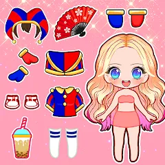 Взлом Doll Dress Up: Makeup Games (Долл Дресс Ап)  [МОД Много денег] - стабильная версия apk на Андроид