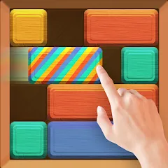 Взлом Falling Blocks: Sliding Puzzle (Фоллинг блоксы)  [МОД Бесконечные деньги] - полная версия apk на Андроид