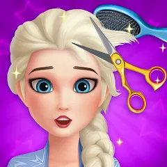 Взлом Hair Salon: Beauty Salon Game (Хэр Салон)  [МОД Много монет] - последняя версия apk на Андроид