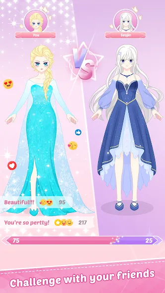 Princess Dress Up - Sweet Doll (Принцесса нарядиться)  [МОД Бесконечные монеты] Screenshot 5