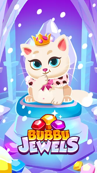 Bubbu Jewels - Merge Puzzle (Буббу Джуэлс)  [МОД Меню] Screenshot 1