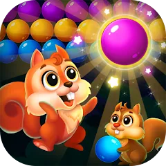 Скачать взломанную Bubble Shooter Rescue (Бабл Шутер Рескью)  [МОД Меню] - стабильная версия apk на Андроид