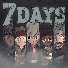 Скачать взломанную 7Days! : Mystery Visual Novel  [МОД Все открыто] - полная версия apk на Андроид