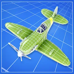 Взлом Idle Planes: Build Airplanes (Айдл Плейнс)  [МОД Mega Pack] - стабильная версия apk на Андроид