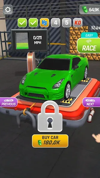 Dyno Racing (Дино Рейсинг)  [МОД Unlimited Money] Screenshot 5