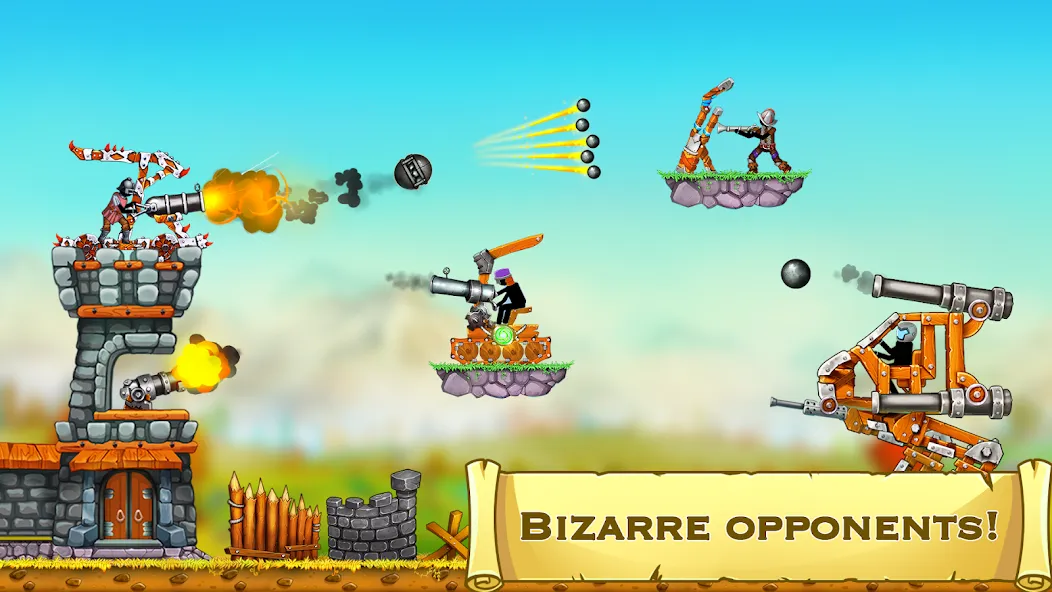 The Catapult 2 : bone masters  [МОД Unlocked] Screenshot 3