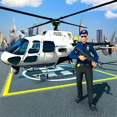 Скачать взлом Police Helicopter Chase Game  [МОД Unlocked] - последняя версия apk на Андроид