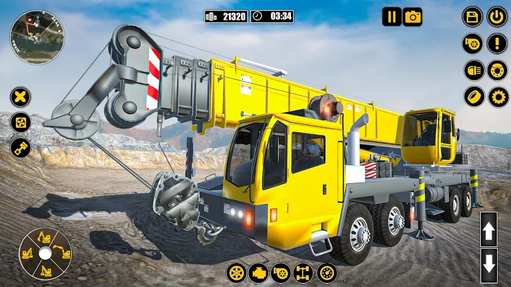 Construction Machine Real JCB  [МОД Бесконечные деньги] Screenshot 3