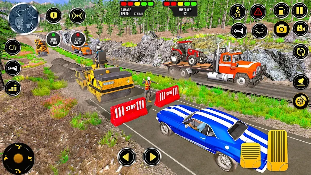 Construction Machine Real JCB  [МОД Бесконечные деньги] Screenshot 4