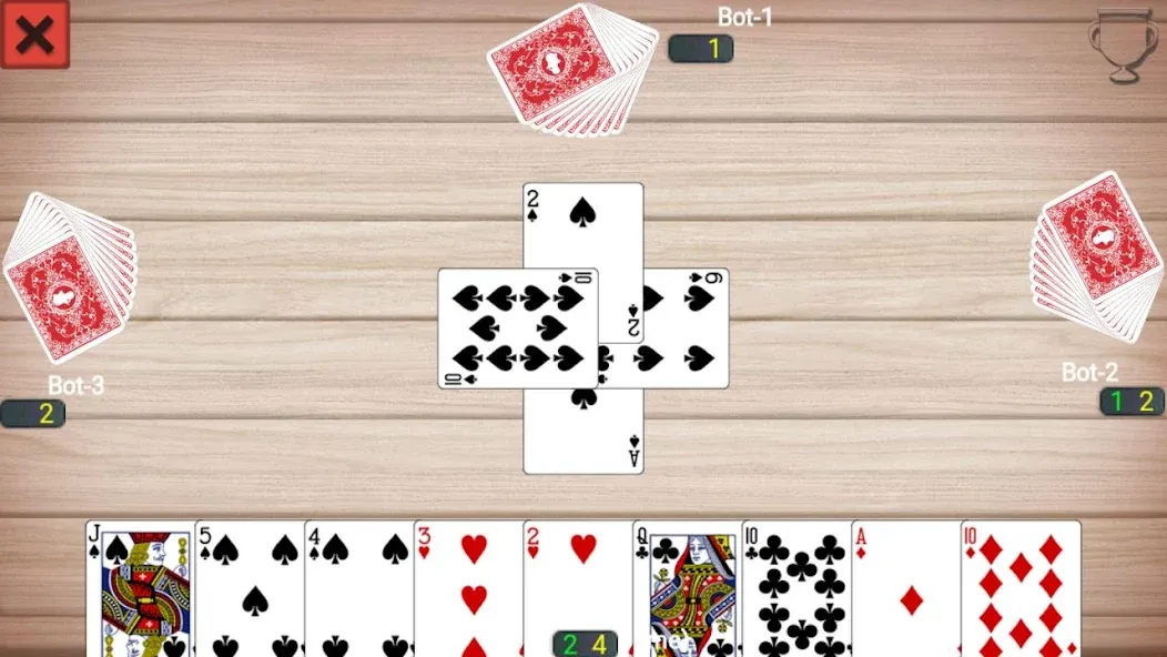 Callbreak Master - Card Game (Коллбрейк Мастер)  [МОД Unlocked] Screenshot 1