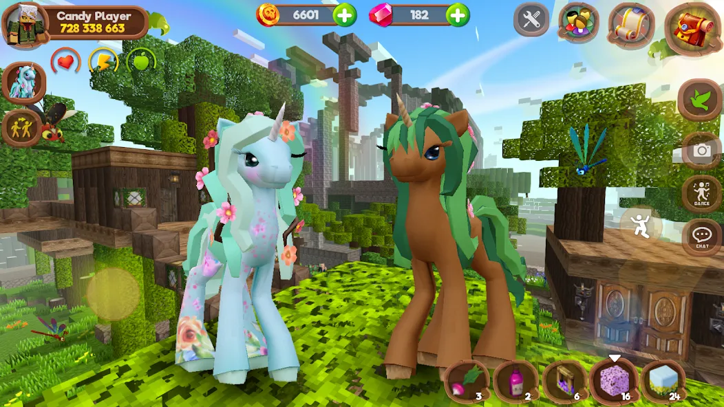 Pony World Craft  [МОД Бесконечные деньги] Screenshot 3