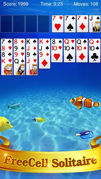 FreeCell Solitaire  [МОД Все открыто] Screenshot 1