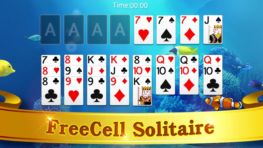 FreeCell Solitaire  [МОД Все открыто] Screenshot 5