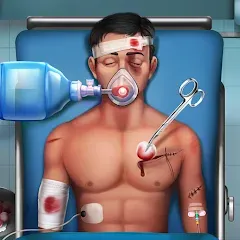 Взломанная Doctor Hospital Games Offline  [МОД Unlocked] - полная версия apk на Андроид