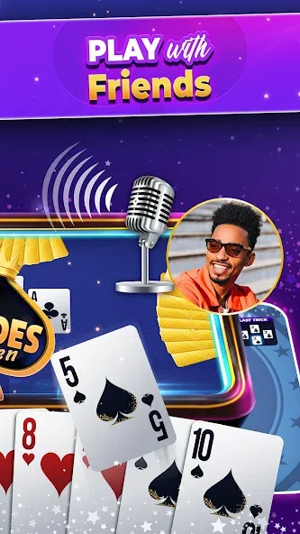 VIP Spades - Online Card Game (ВИП Спейдс)  [МОД Много монет] Screenshot 3