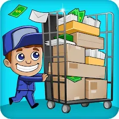 Скачать взломанную Idle Mail Tycoon (Айдл Мейл Тайкун)  [МОД Unlimited Money] - полная версия apk на Андроид