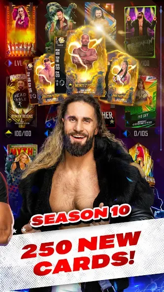 WWE SuperCard - Battle Cards (ВВЕ СуперКард)  [МОД Unlocked] Screenshot 2