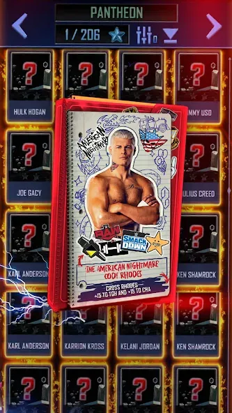 WWE SuperCard - Battle Cards (ВВЕ СуперКард)  [МОД Unlocked] Screenshot 3