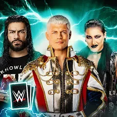 Скачать взлом WWE SuperCard - Battle Cards (ВВЕ СуперКард)  [МОД Unlocked] - полная версия apk на Андроид