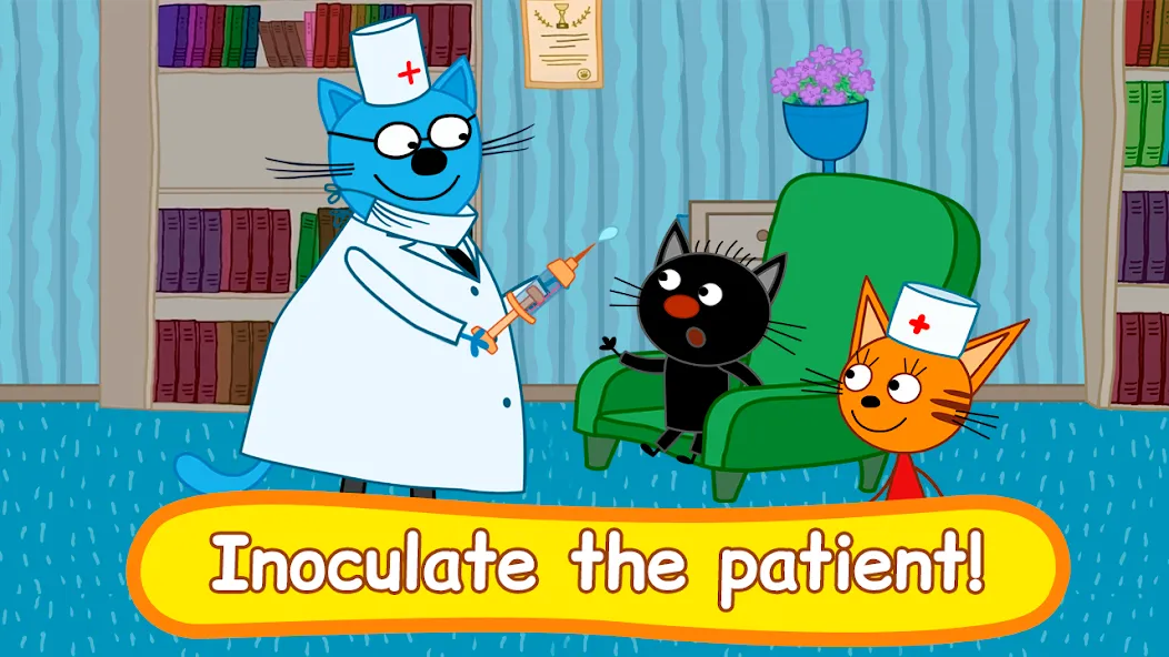 Kid-E-Cats: Animal hospital  [МОД Много денег] Screenshot 5